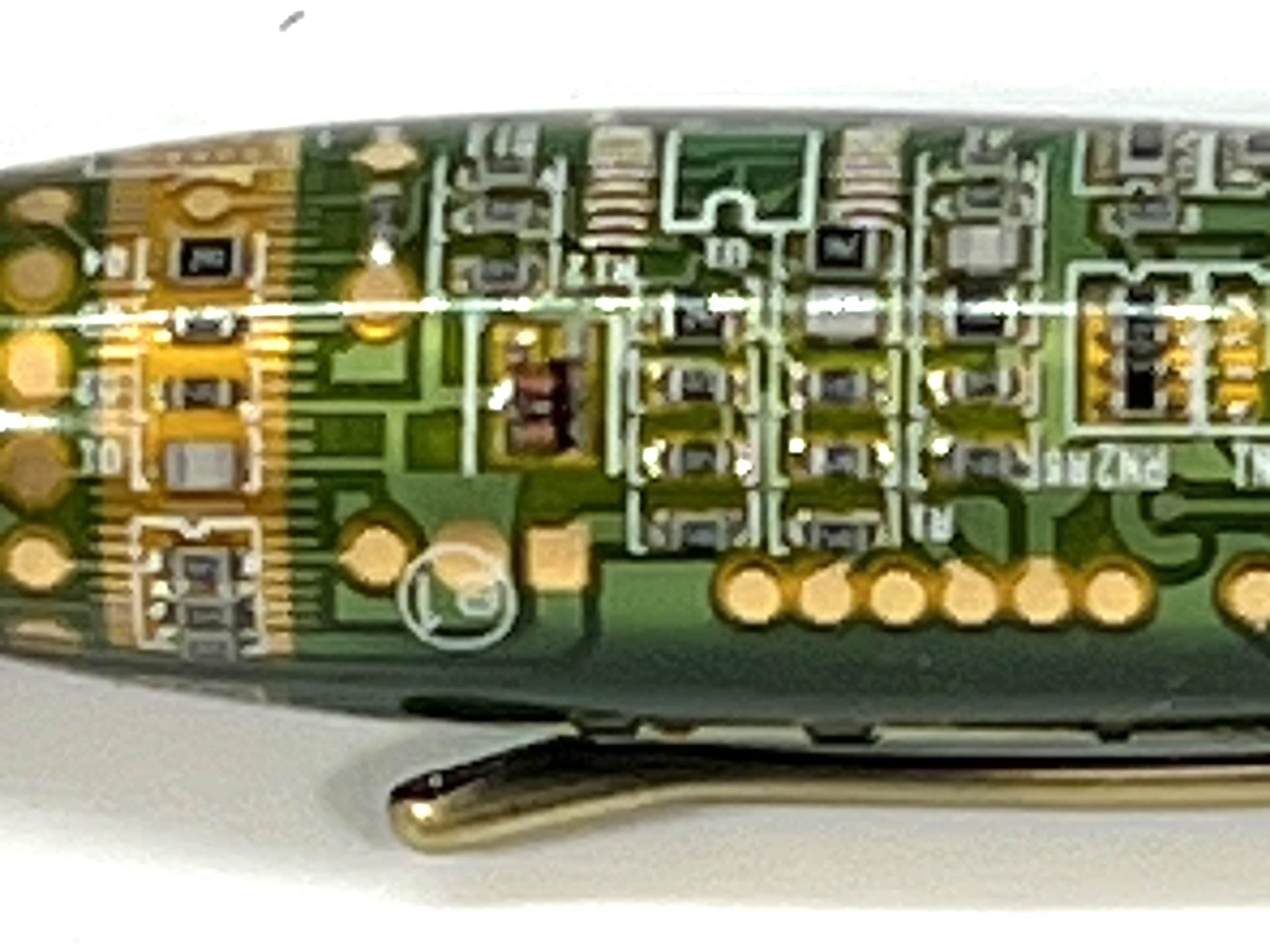 GATSBY PEN – GREEN CIRCUIT BOARD
