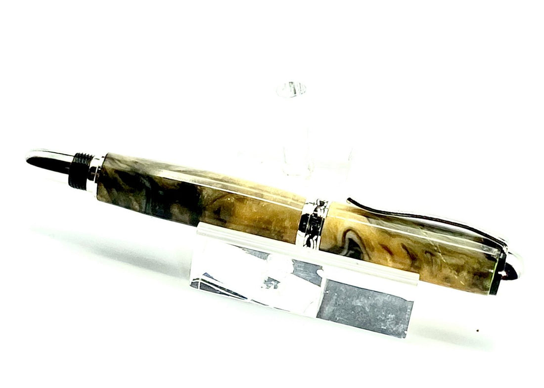 SEDONA FOUNTAIN PEN- GOLD RUSH ACRYLIC ACETATE