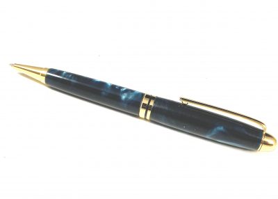 PEN-DESIGNER- BLUE FLAME ACRYLIC