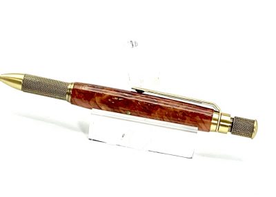 PEN-KNURL GT PEN- EUCALYPTUS BURL