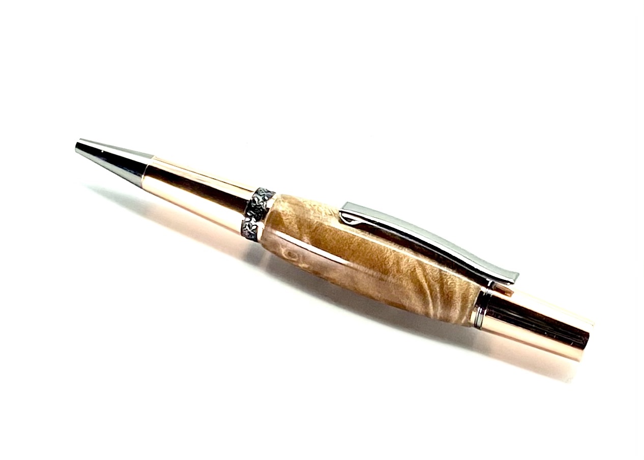 Retractable Cedar Wood Pen – Maple Staple