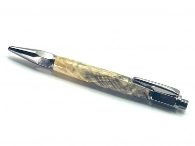 VERTEX CLICK PEN -STABILIZED BUCKEYE BURL
