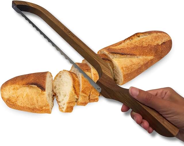 Bread Knife Cherry Wood