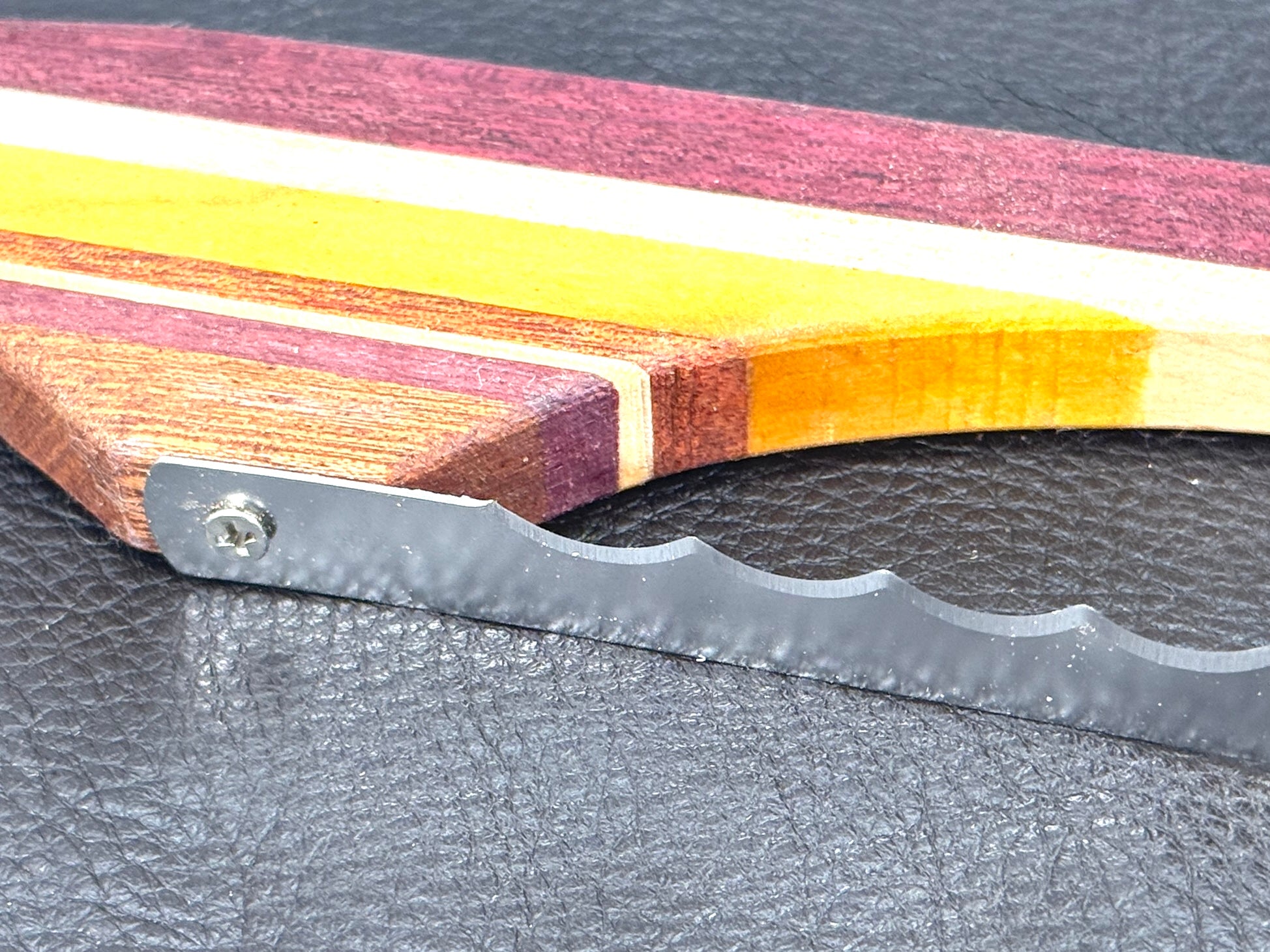 Bread Knife Exotic Woods