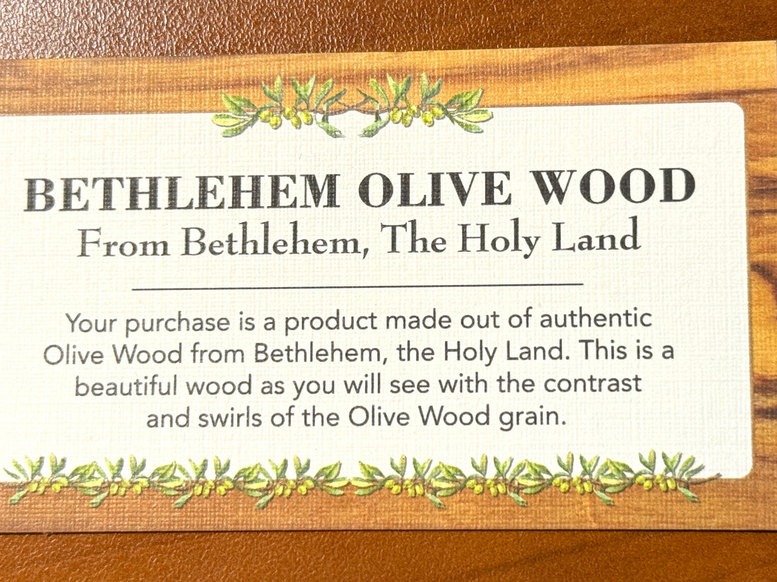 EXECUTIVE PEN – HOLY LAND OLIVE WOOD