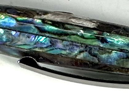 AERO CLICK PEN – ABALONE SHELL (PAUA) BLUE_GREEN
