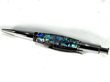 AERO CLICK PEN – ABALONE SHELL (PAUA) BLUE_GREEN