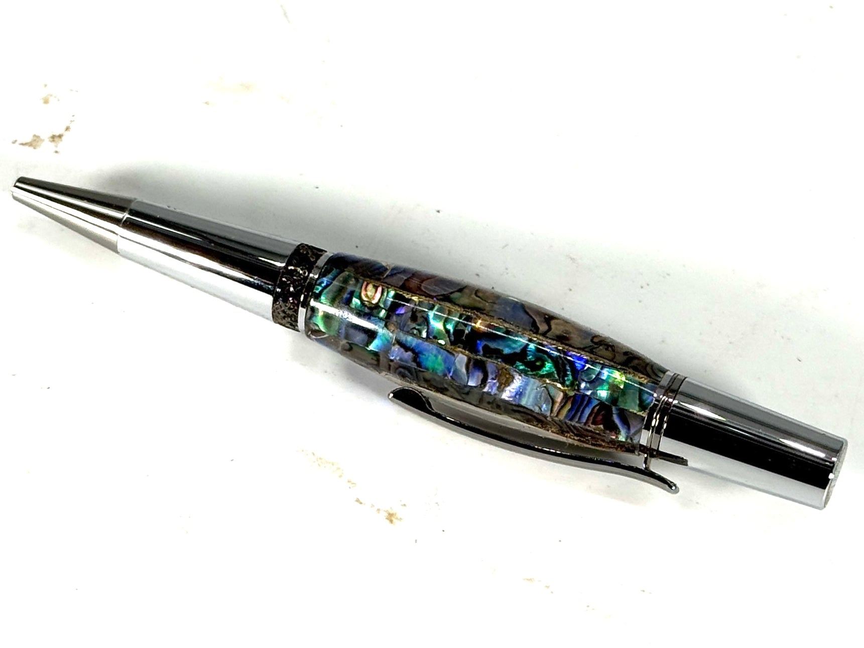 AERO PEN – ABALONE SHELL (PAUA) BLUE_GREEN