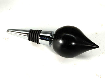BOTTLE STOPPER/CORK SCREW-Gabon Ebony 2