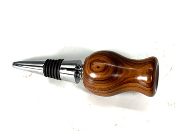 BOTTLE STOPPER/CORK SCREW-COCOBOLO