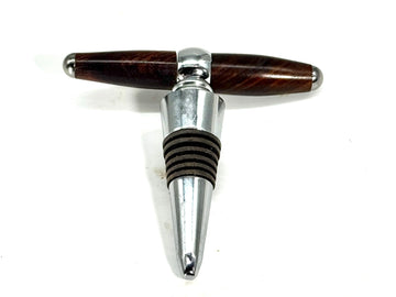 T-BOTTLE STOPPER/CORK SCREW-COCOBOLO