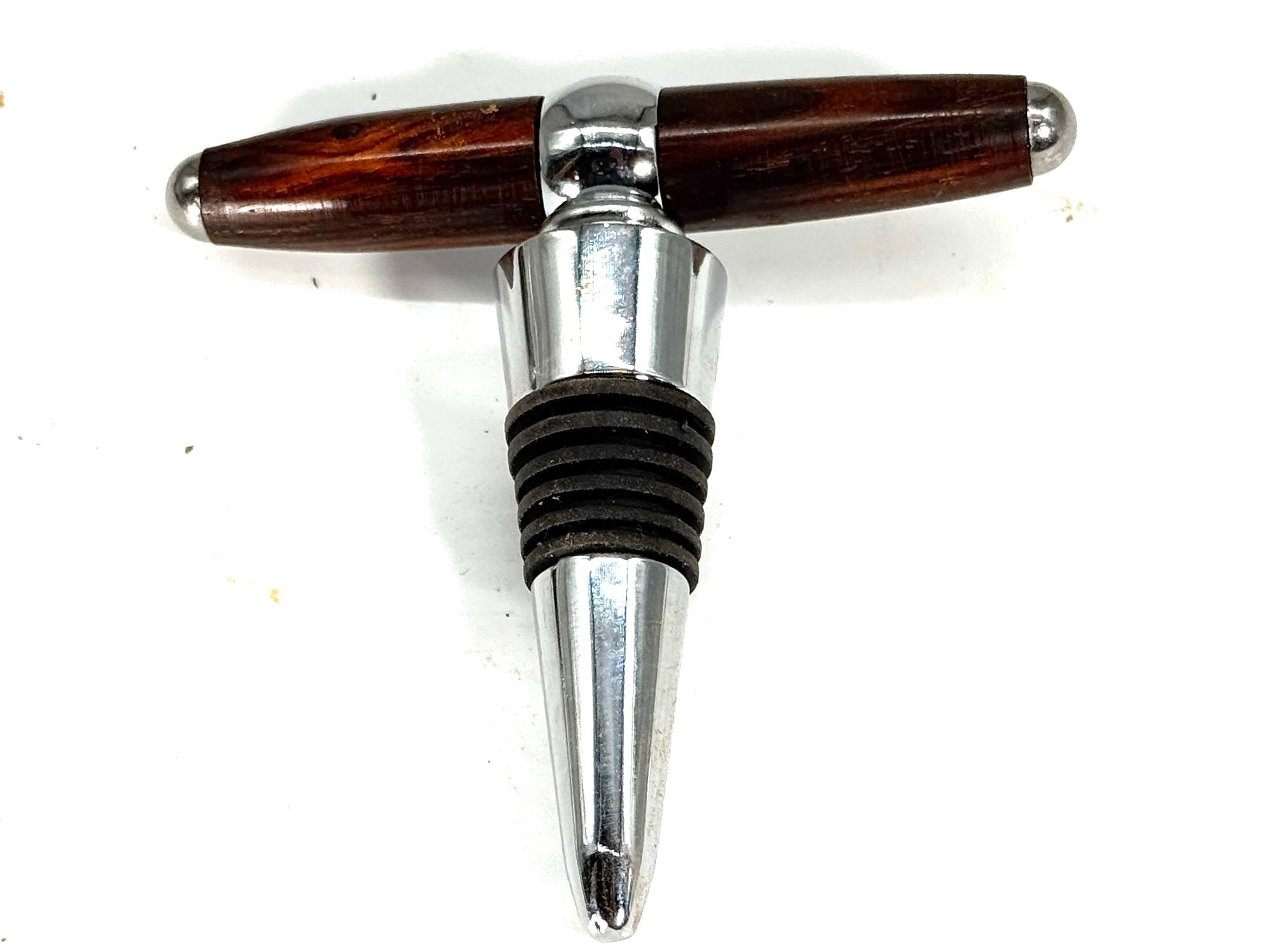 T-BOTTLE STOPPER/CORK SCREW-COCOBOLO A