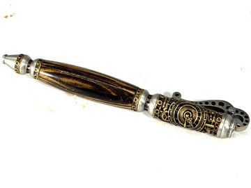 STEAMPUMP PEN -BLACK AND WHITE EBONY