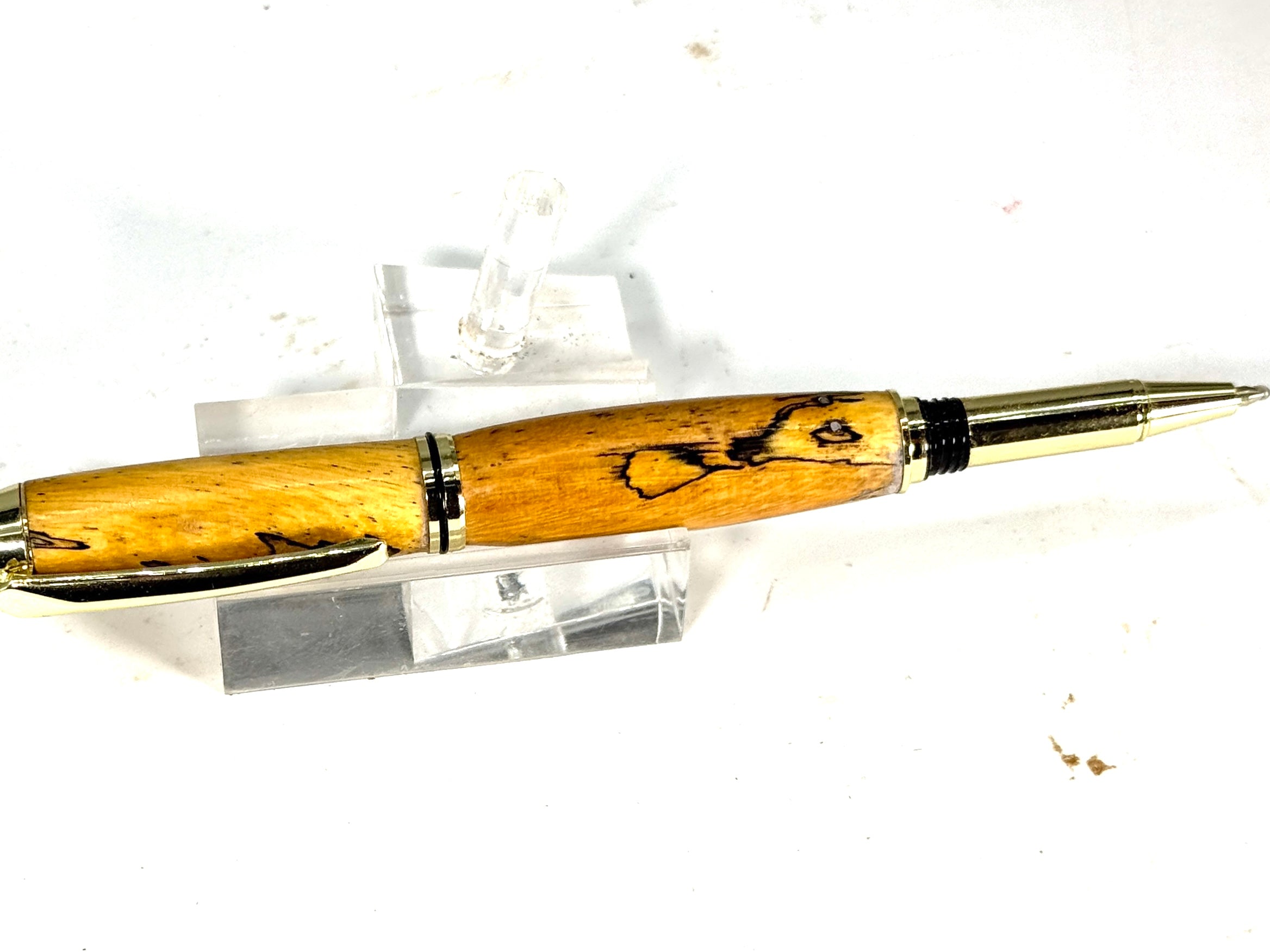 JR. GENTLEMAN’S ROLLER BALL PEN-SPALTED TAMARIND