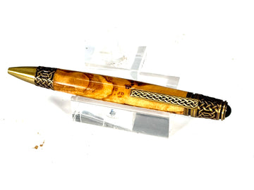 CELTIC PRIDE BALL POINT PEN-OLIVEWOOD