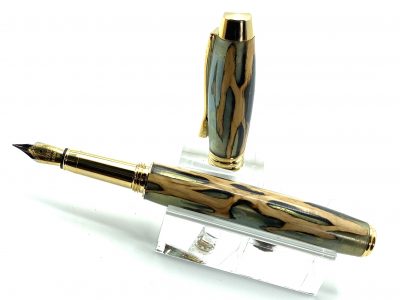 EXECUTIVE FOUNTAIN PEN- CHOLLA CACTUS AND RESIN