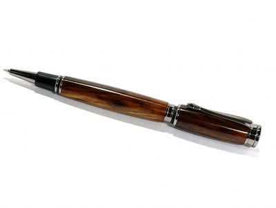 MAGNETIC EXECUTIVE ROLLER BALL PEN-COCOBOLO - Image 3