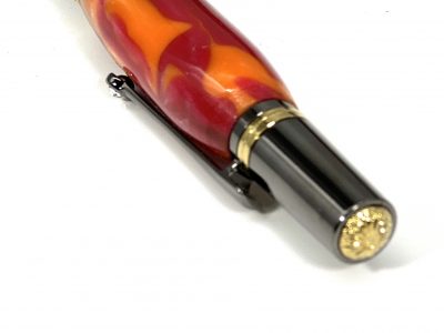 MAJESTIC SQUIRE PEN- FLAME ACRYLIC - Image 2