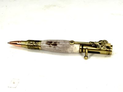 DEER HUNTER BOLT ACTION PEN-DEER ANTLER